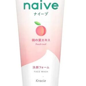 Kracie Naive Makeup Removal Peach Leaf Face Wash